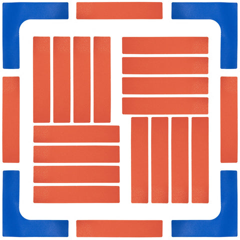 Floor Markers - Boundary Line (Pack of 24)