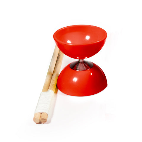 Juggling Bearing Diabolo - Red
