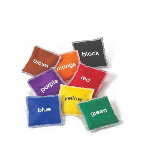 Colour Bean Bags Set Of 8
