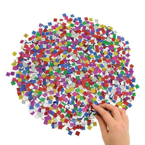 Glitter Card Mosaic Squares - Mini