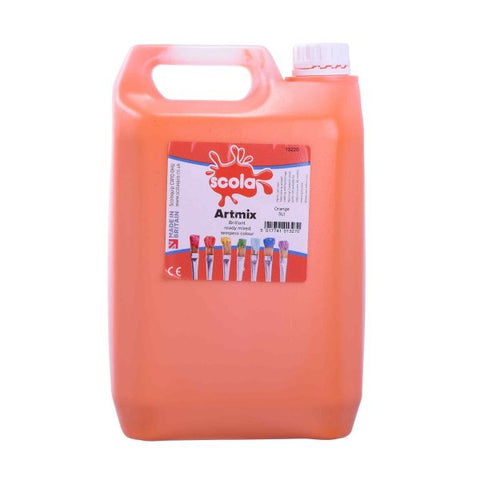Ready Mixed Paint - Orange 5L