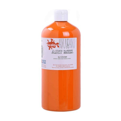 Ready Mixed Paint - Orange 1L