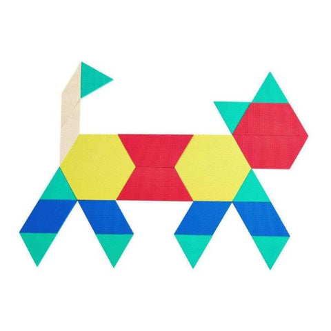 Giant Foam Floor Pattern Blocks