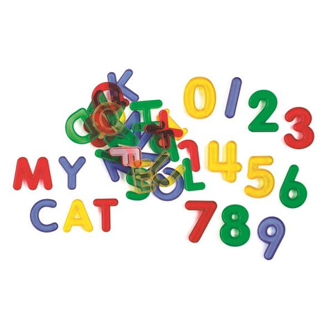 Transparent Letters and Number Set