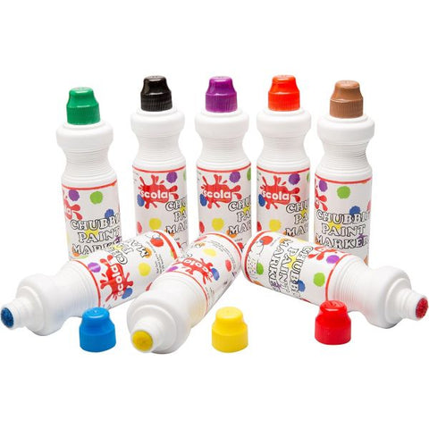 Chubbie Paint Marker 75Ml X 8 Astd Standard Colours (Set Only)