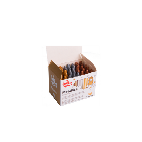 Metallic Crayons Box Of 48 - (67Mm X 11Mm)