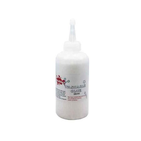 Washable Glue 180ml Bottle Blue Label