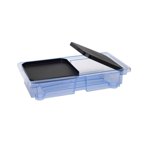 Premium water tray with 2 lids