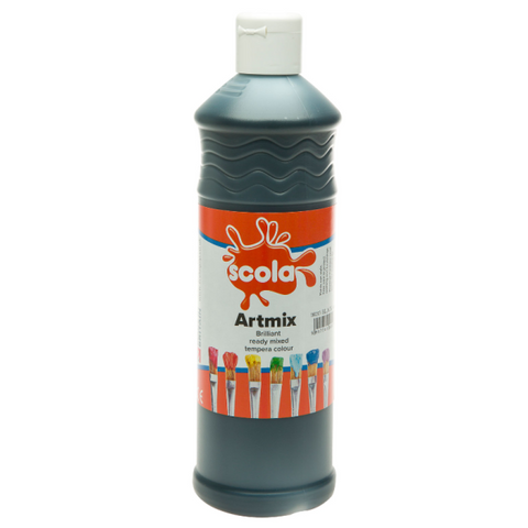 Artmix Ready Mixed Paint - Black 500 mL