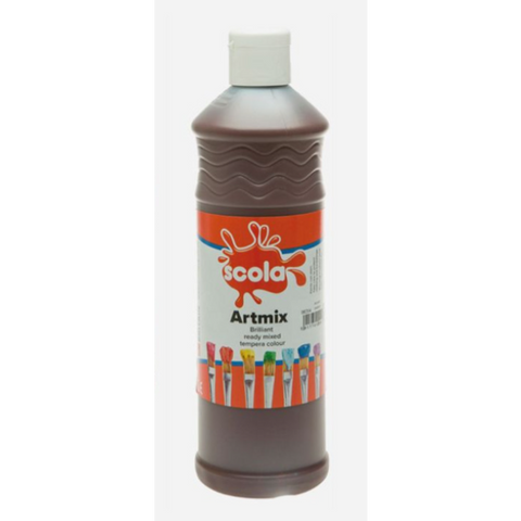 PAINT - SCO ARTMIX BURNT UMBER 500ML