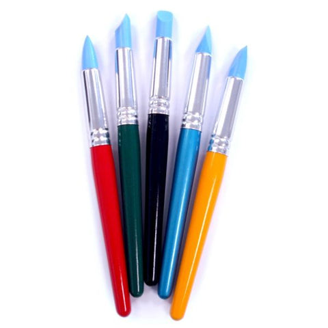 Silicone Tipped Brushes Size 10 Pk 5