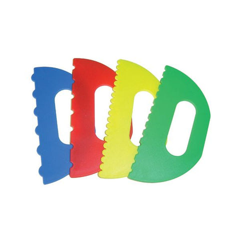 Plastic Paint Scrapers Pack 4