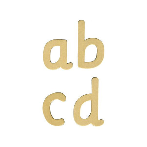 Lower Case Wooden Letters Pk 26