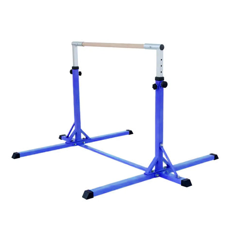 Gymnastic Horizontal Training Bar - Blue