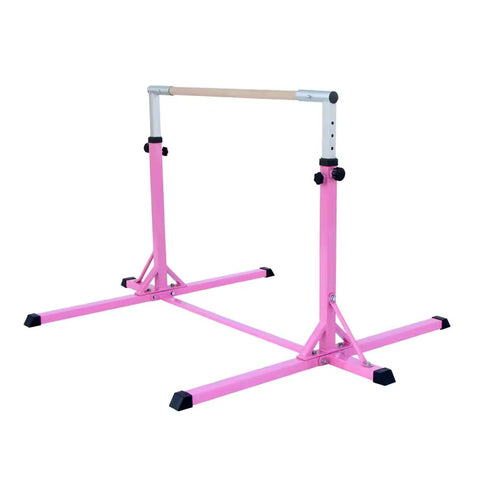 Gymnastic Horizontal Training Bar - Pink