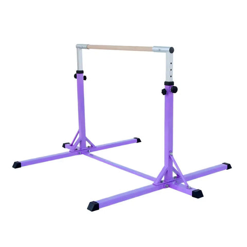 Gymnastic Horizontal Training Bar - Purple