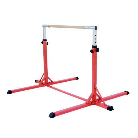 Gymnastic Horizontal Training Bar - Red