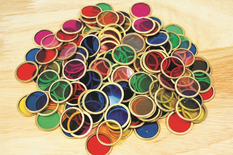 Metal Counting Chips