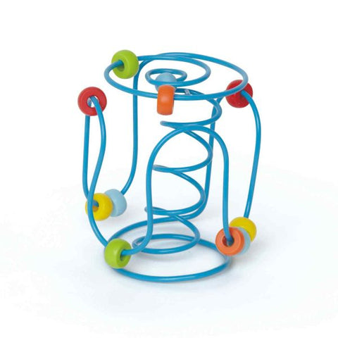 Hape Spring-a-Ling Bead Maze Infant Toy