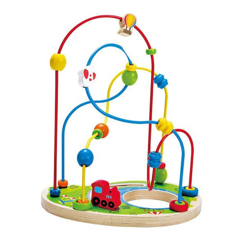 Hape Playground Pizzaz Wooden Educational Bead Maze