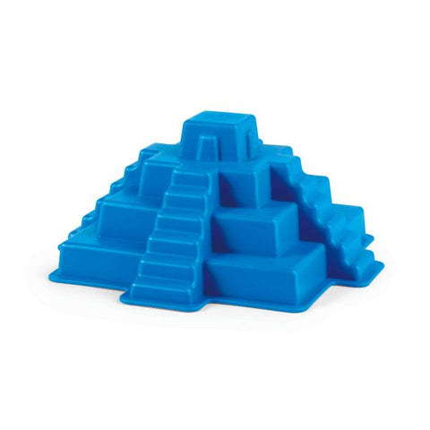 Hape - Mayan Pyramid Sand & Beach Toy - Blue