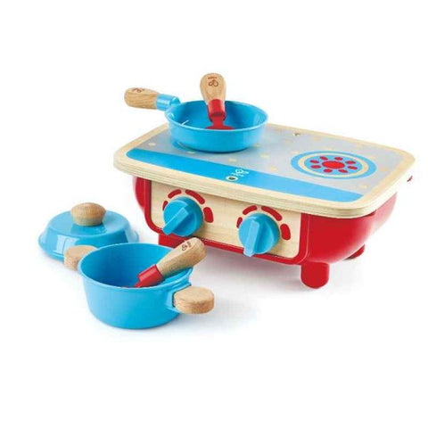 Wooden Cooking Kitchen & Food Playset