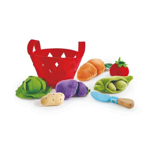 Toddler Vegetable Basket Kitchen & Food Playset