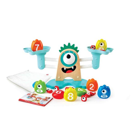 Hape Learn to Count Monster Math Measuring Scale