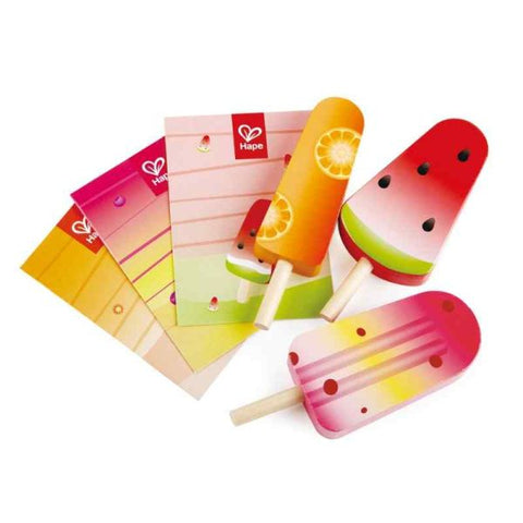 Hape Wooden Perfect Popsicles Food Playset