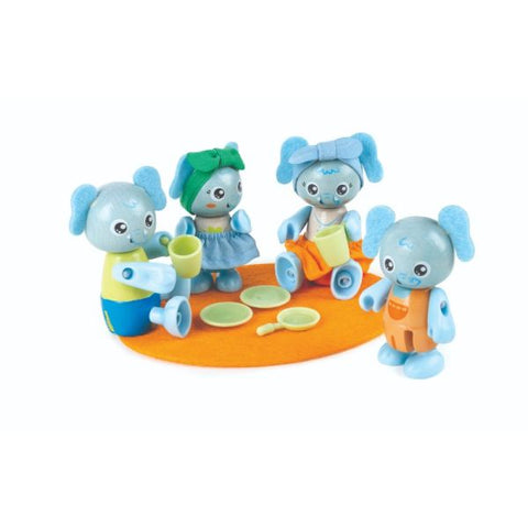 Hape Green Planet Explorers FSC Elephant Family