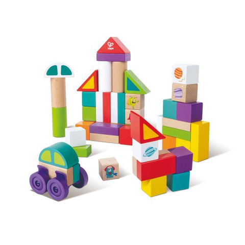 Hape Space Monster Stacking Blocks, Multicolor