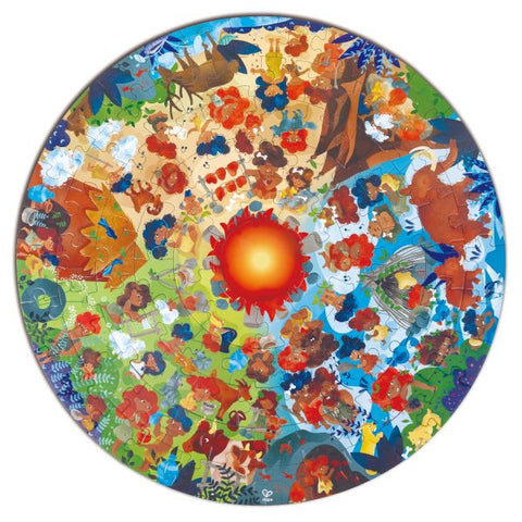 Hape Stone Age Kids Floor Learning Puzzle