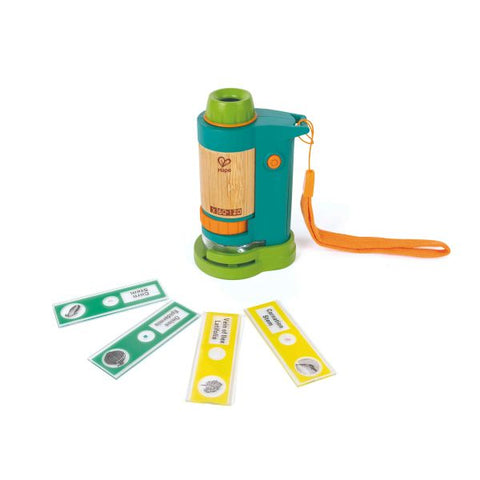Hape Nature Fun Bamboo Field Microscope