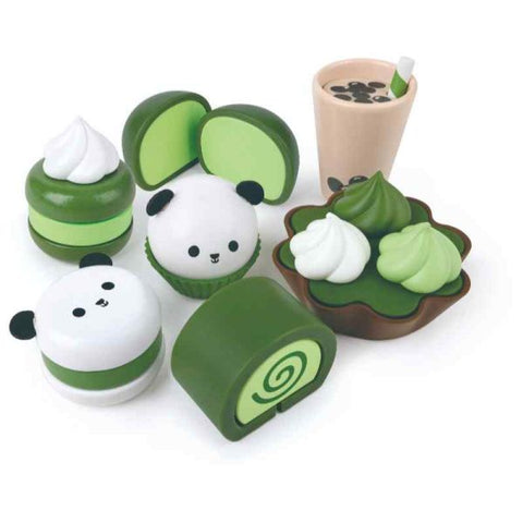 Green Tea Dessert Set Food Playset
