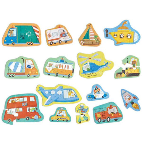 Hape Wheels & Wonders Puzzle