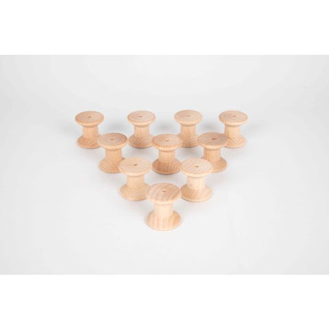 Natural Wooden Spools - 21ENC00217
