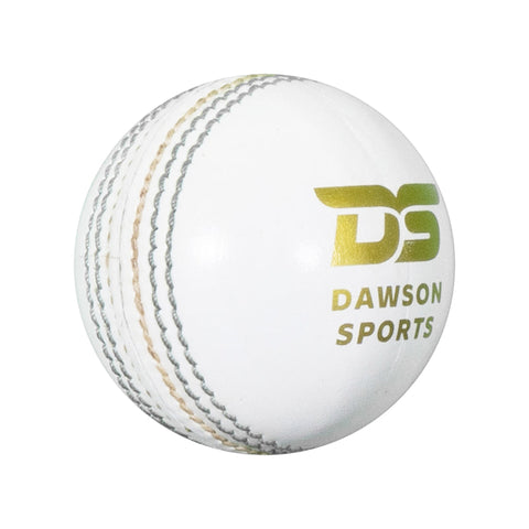 Match Leather Cricket Ball - Premium - White