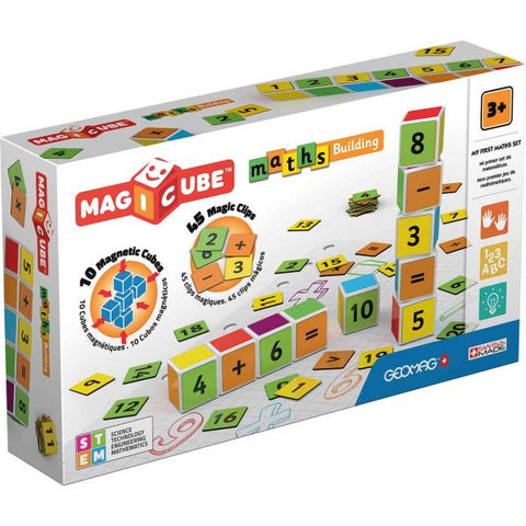 Geomag Magicube Maths Building + Clips