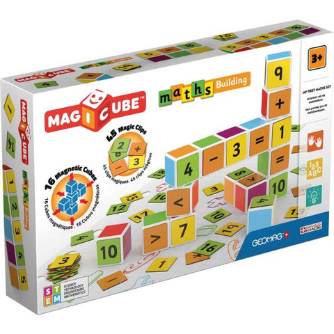 Geomag Magicube Math Building Recycled Clips
