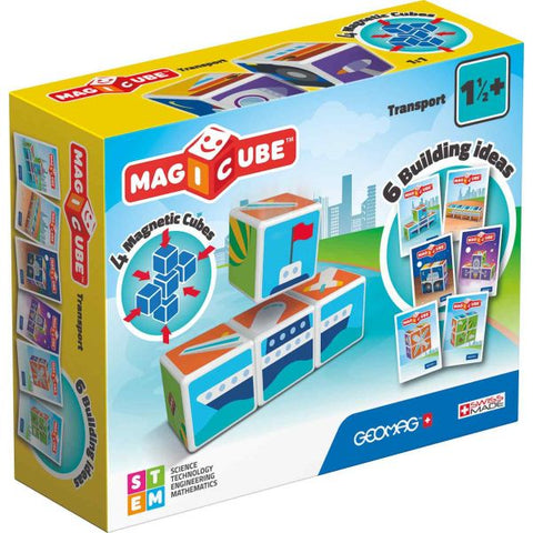 Geomag Magicube Printed Transport + Cards