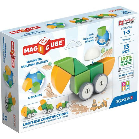 Geomag Magicube 4 Shapes Recycled Wheels