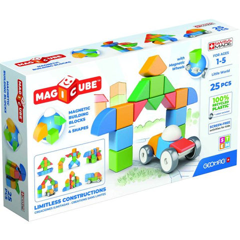 Geomag Magicube 4 Shapes Recycled Little World