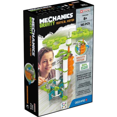 Geomag Mechanics Gravity Recycled Vertical Motor Magnetic Construction STEM Toys