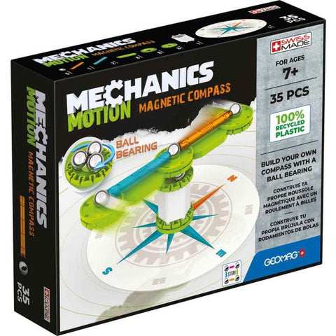 Geomag Mechanics Motion Magnetic Compass Magnetic Construction STEM Toys