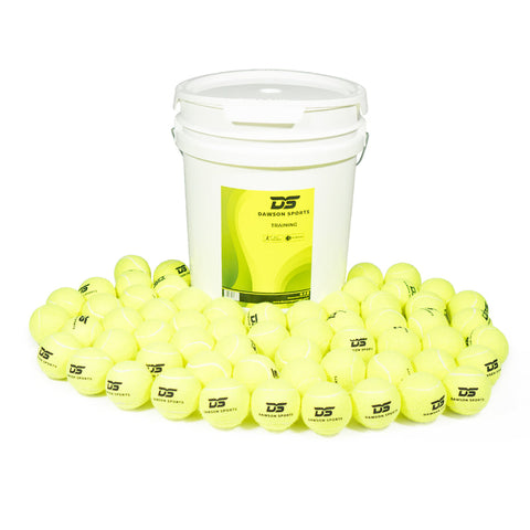 Low Bounce Tennis Balls - Bucket of 60