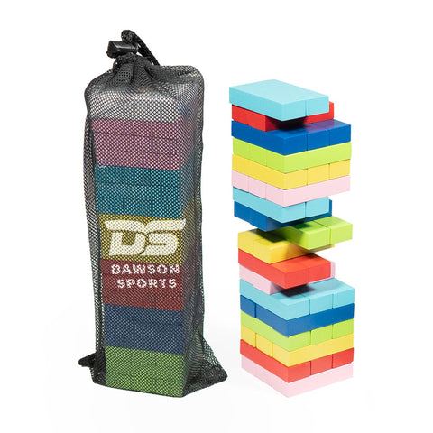 Wooden Coloured High Tower Game with Carry bag