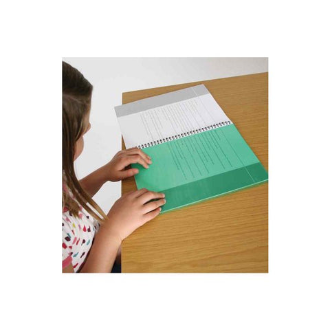 Assorted Coloured Overlays A4 10pk