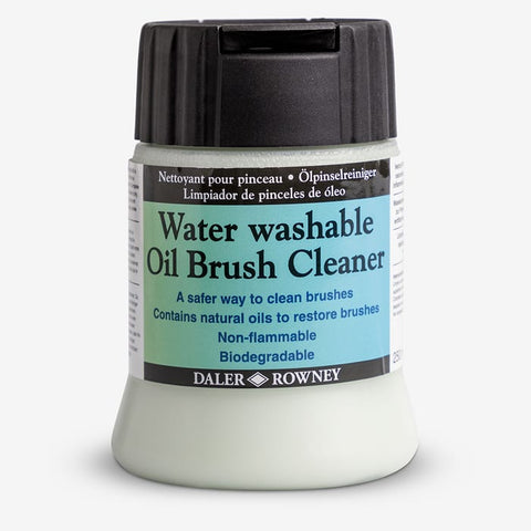 WATER WASHABLE OIL BRUSH CLEANER 250ML