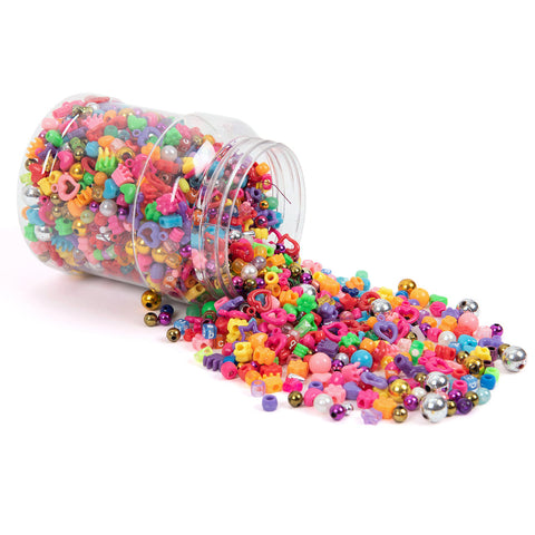Bumper Bucket of Beads 2500pcs