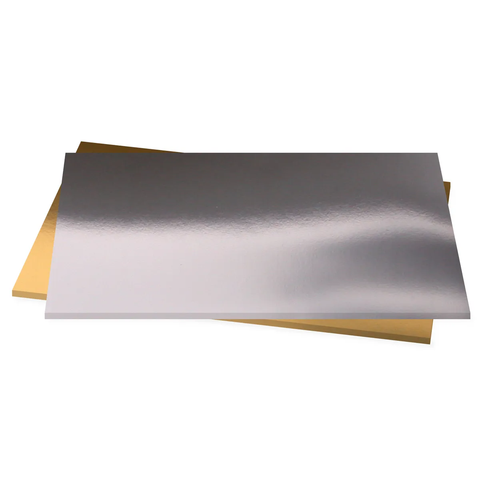 Basic Card Pack - Silver & Gold Mirror Board 50 sheets